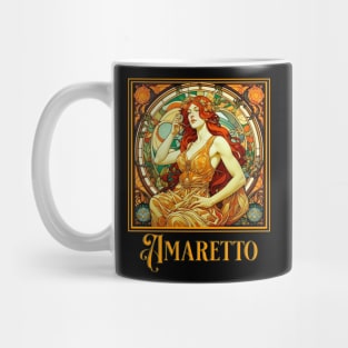 Art Nouveau Amaretto Mug